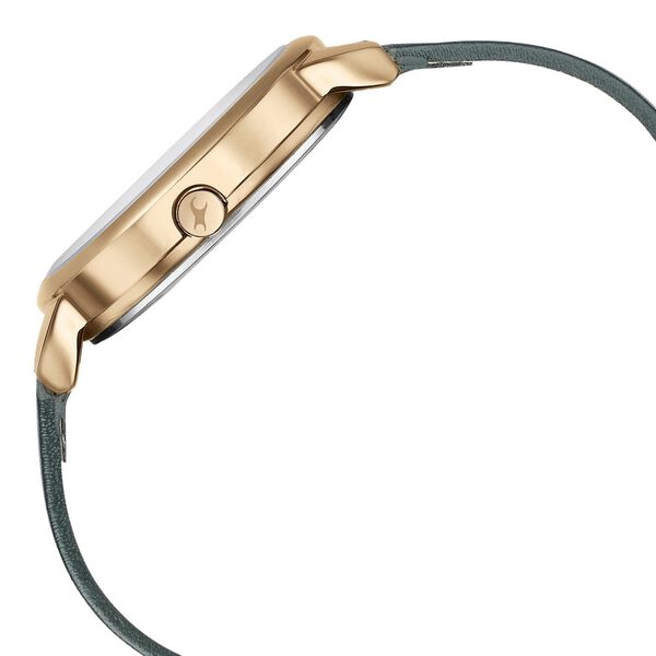 Fastrack Stunners Quartz Multifunction Green Dial Leather Strap Watch for Girls - image number 3