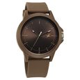 Fastrack Tees Urbanique Quartz Analog Brown Dial Silicon Strap Watch For Guys - image number 1
