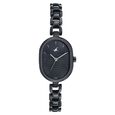 Fastrack Style Up Black Dial Metal Strap Watch for Girls - image number 1