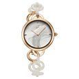Fastrack Younique Quartz Analog Mother Of Pearl Dial Acetate And Metal Strap Watch For Girls - image number 2
