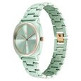 Fastrack Vyb Slayer Quartz Analog Green Dial Metal Strap Watch for Girls - image number 3