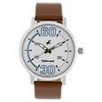 Fastrack Fundamentals Quartz Analog White Dial Stainless Steel Strap Watch for Guys