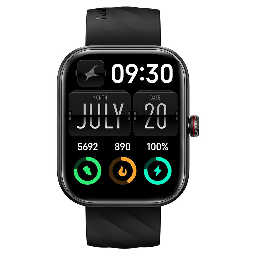 Buy Online Fastrack Kruz 4.85 CM Super HD Display with Functional Crown and Auto Multisport Recognition Smart Watch for Unisex 38104pp01 Fastrack