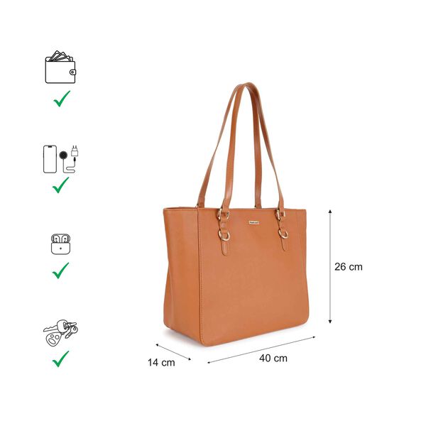 Citystride tan Tote - image number 8