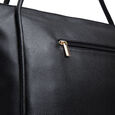 Fastrack Spacious Laptop Tote Bag for Women | Stylish Tote Bag for Girls, Ladies, Women | College Everyday Bag Made of High-Quality Faux Leather (Black) - image number 5