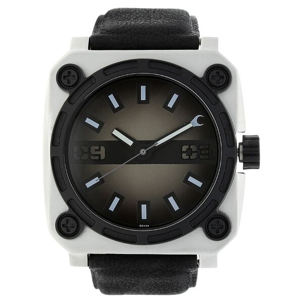 Fastrack Quartz Analog Black Dial Leather Strap Watch for Guys - image number 0