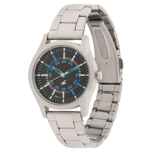Fastrack Quartz Analog Black Dial Metal Strap Watch for Girls - image number 1
