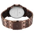 Fastrack Pulse Quartz Analog Brown Dial With Brown Stainless steel Strap Watch for Guys - image number 4