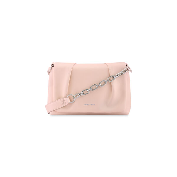 Fastrack Pleated Shoulder Bag with Chain Detailing Sling in Pink - image number 1