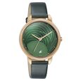 Fastrack Stunners Quartz Multifunction Green Dial Leather Strap Watch for Girls - image number 1