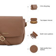 Fastrack Carryall Tan Sling with Adjustable Strap - image number 8