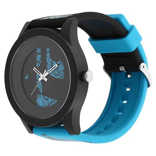 Fastrack Quartz Analog Black Dial Plastic Strap Watch for Unisex - image number 1