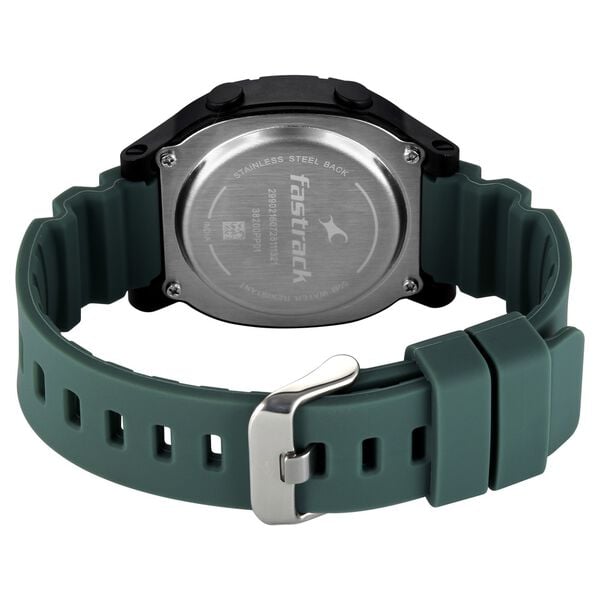 Fastrack StreetStyle Unisex Forest Green Digital Watch - image number 5