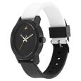 Fastrack Tees Quartz Analog Black Dial Silicone Strap Watch for Guys - image number 2