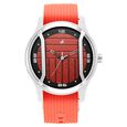 Fastrack Urban Bounce Quartz Analog Red Dial Silicone Strap Watch for Guys - image number 2