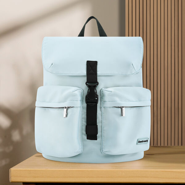 Fastrack Silver Grey  Backpack for Girls - image number 0