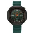 Fastrack Hype Adventure Quartz Analog Green Dial Green Silicone Strap Watch For Guys - image number 1
