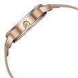 Fastrack Style Up Quartz Analog Pink Mother Of Pearl Dial Pink Leather Strap Watch For Girls - image number 3