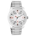 Fastrack Road Trip Quartz Analog White Dial Stainless Steel Strap Watch for Guys - image number 1