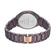 Fastrack Vyb Slayer Quartz Analog Maroon Dial Metal Strap Watch for Girls - image number 5