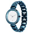 Fastrack Style Up Quartz Analog Silver Dial Metal Strap Watch for Girls - image number 3