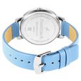 Fastrack Stunners Quartz Analog Blue Dial Leather Strap Watch for Girls - image number 4