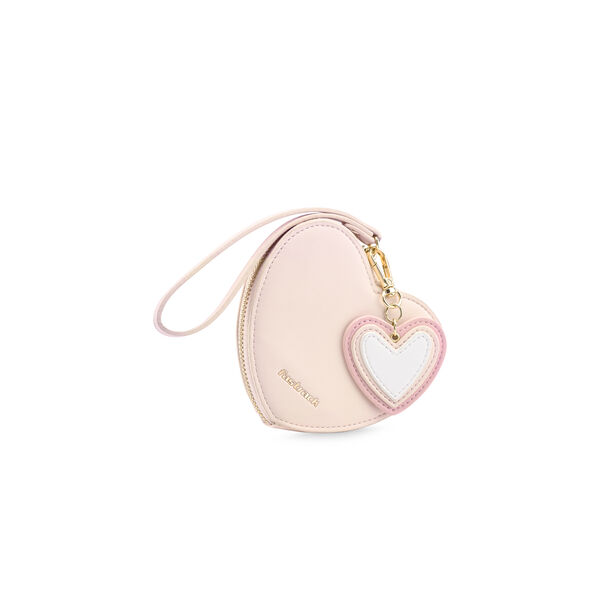 Fastrack HeartPop Clutch, Made with High-Quality Faux Leather, Versatile and Durable Design, Gold Metal Accents, with FauX-Leather Wrist Loop and Heart Charms - image number 2