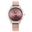 Fastrack Stunners Quartz Analog Purple Dial Leather Strap Watch for Girls - image number 1
