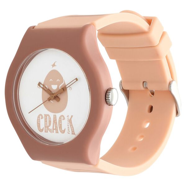 Fastrack Quartz Analog White Dial Silicone Strap Watch for Unisex - image number 2