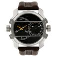 Fastrack Quartz Analog Black Dial Leather Strap Watch for Guys - image number 0