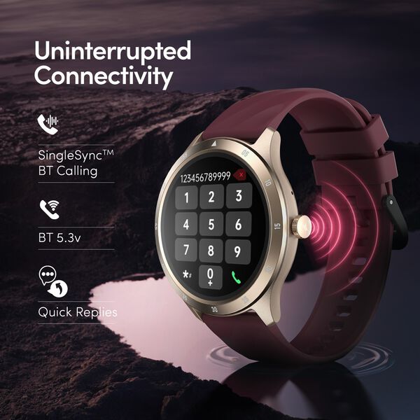 Fastrack Jupiter R2 Smartwatch comes with 3.50 cm Ultra VU TFT Display with 240*240 Pixel Resolution, AI Voice Assistant - image number 3