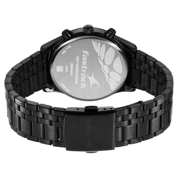 Fastrack Opulence Quartz Multifunction Multicoloured Dial Stainless Steel Strap Watch for Guys - image number 5