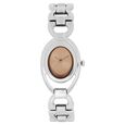 Fastrack Quartz Analog Orange Dial Metal Strap Watch for Girls - image number 0