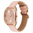 Vyb Muse By Fastrack Quartz Analog Pink Dial Leather Strap Watch For Girls - image number 3