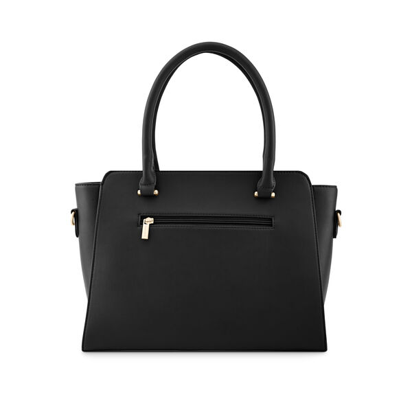 Fastrack Black Large Satchel Bag for Women - image number 4