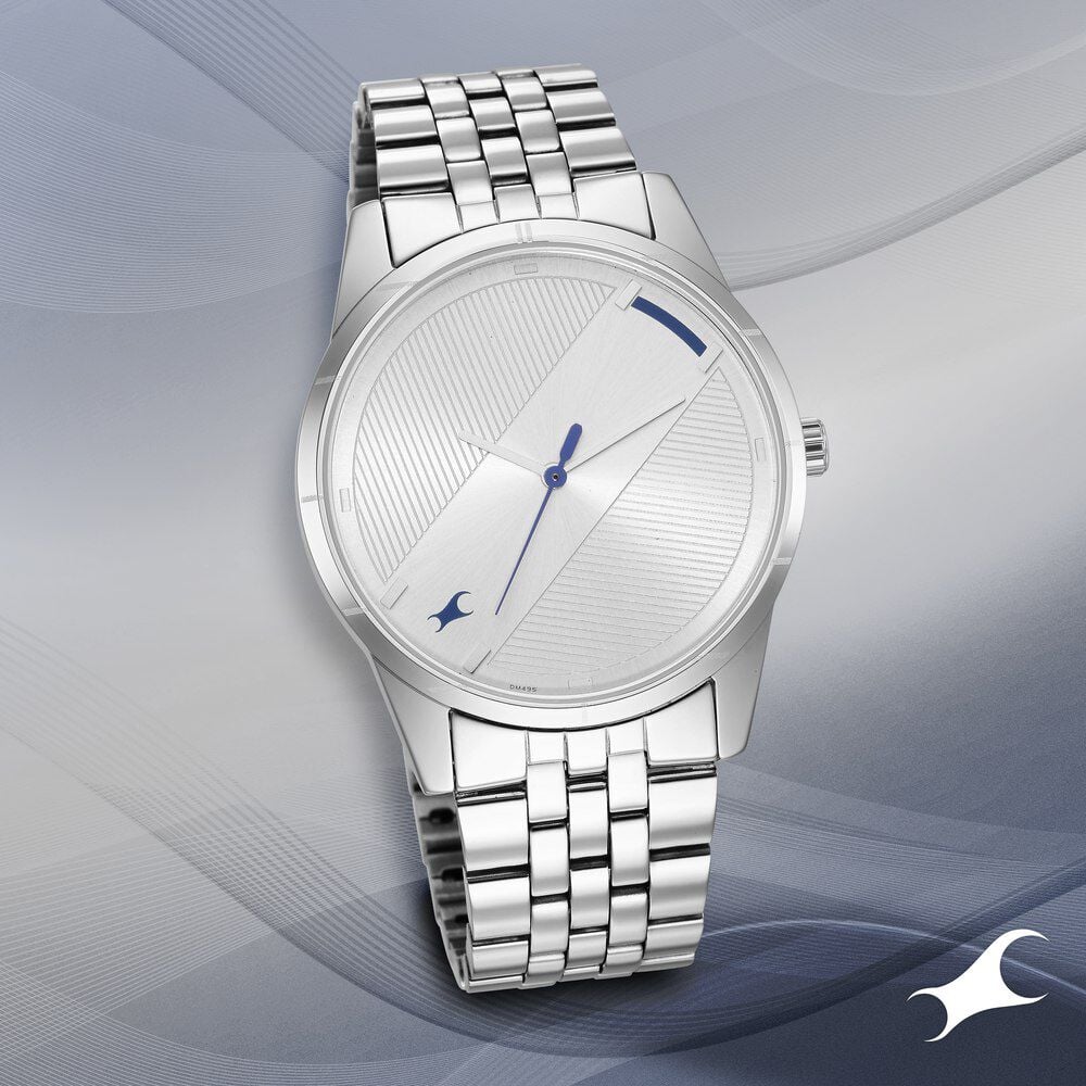 Silver new arrivals fastrack watch