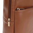 Fastrack Tan textured backpack - image number 5