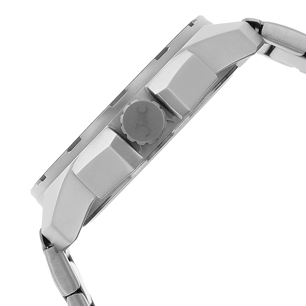 Fastrack Quartz Analog Silver Dial Metal Strap Watch for Guys