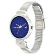 Fastrack Denim Quartz Analog Blue Dial Stainless Steel Strap Watch for Girls - image number 2