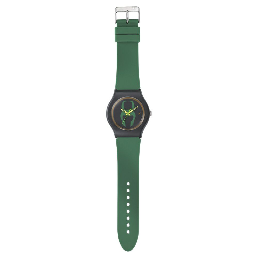Buy Online Fastrack Avengers End Game Quartz Analog Black Dial Silicone Strap Unisex Watch ns9915pp96 Fastrack