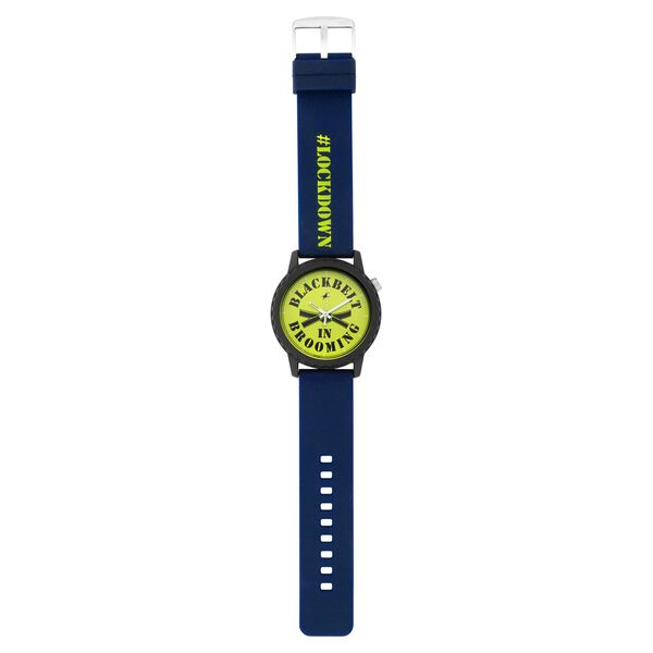 Fastrack Lockdown Quartz Analog Green Dial Silicone Strap Unisex Watch - image number 5