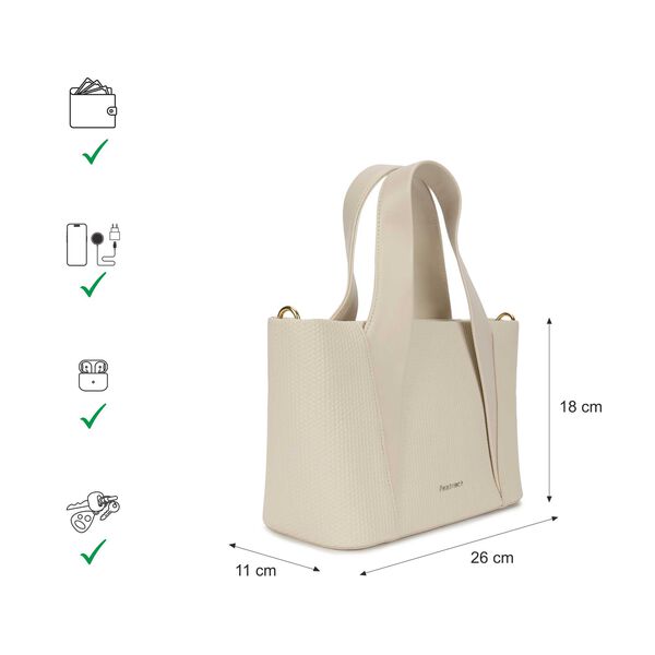 Vanilla plait satchel - image number 2