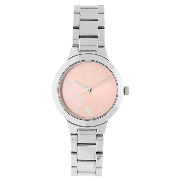 Fastrack Quartz Analog Pink Dial Stainless Steel Strap Watch for Girls - image number 0