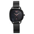 Fastrack Vyb Manifester Quartz Analog Black Dial Stainless Steel Strap Watch for Girls - image number 1