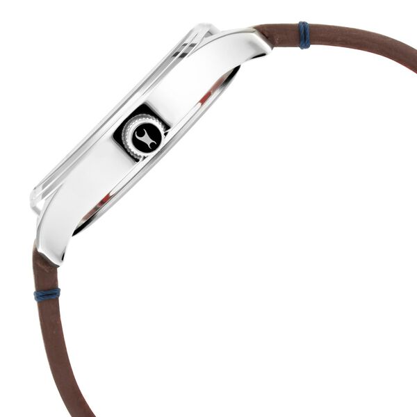 Fastrack I Love Me Quartz Analog Blue Dial Leather Strap Watch for Guys - image number 3