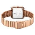 Vyb Flare By Fastrack Quartz Analog Grey Dial Rose Gold Stainless Steel Strap Watch For Girls - image number 6