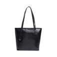 Fastrack Chic Textured Tote Bag for Women | Stylish Bag for Ladies, Women, Girls | Casual Spacious Tote Bag Made of High-Quality Faux Leather (Pumice)