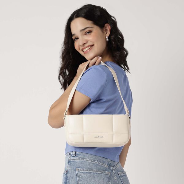 Pillow Quilted Shoulder Bag - image number 1