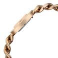 Vyb Spotlight By Fastrack Quartz Analog Silver Dial Rose Gold Metal Strap Watch For Girls - image number 4