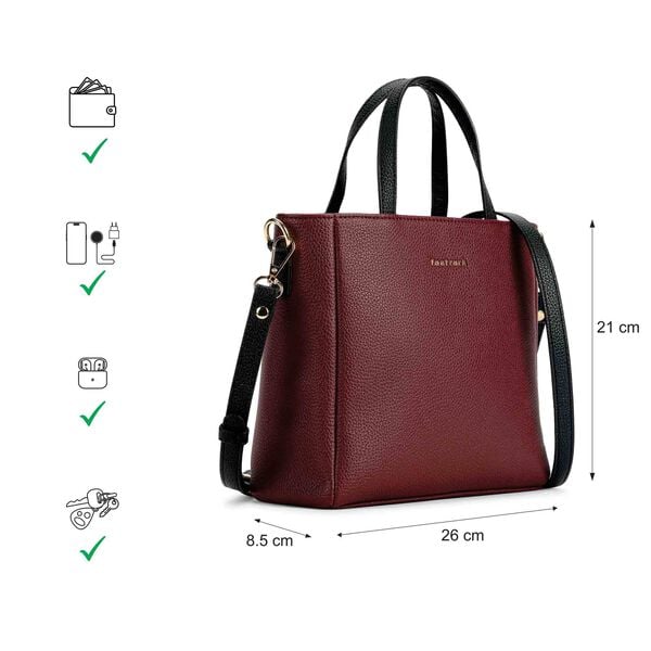 Fastrack Life Edit Satchel Bag - image number 8